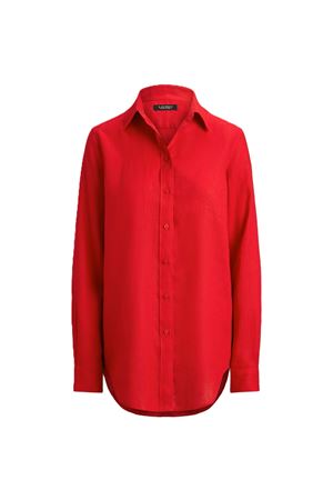 Karrie-Long Sleeve-Shirt-Tissue Linen LAUREN RALPH LAUREN | Camicia | 200782777073